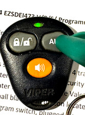 Original VIPER KEYLESS SECURITY ALARM FOB TRANSMITTER EZSDEI474V CE0890 starter