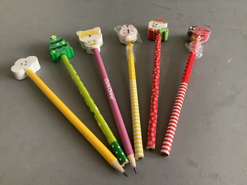 Pencils with novelty - pencils,