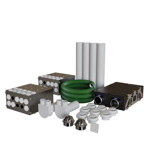 Heat recovery ventilation - heat, kit