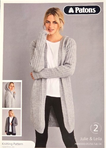 Patons 5356 cardigan - 5356, women's