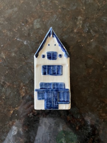 Klm bols blue delft miniature - blue,
