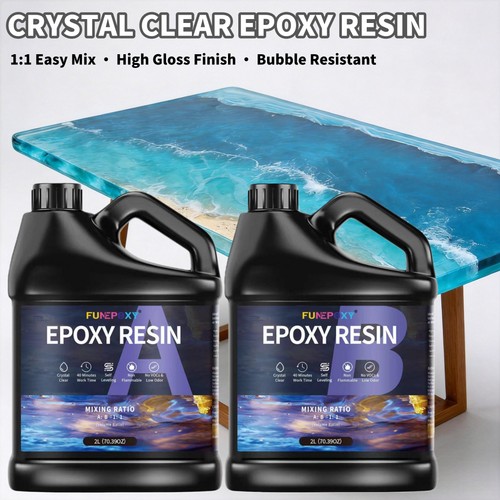 Glue epoxy resin - 1a:1b,