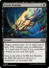MTG Faerie Fencing (Foil)