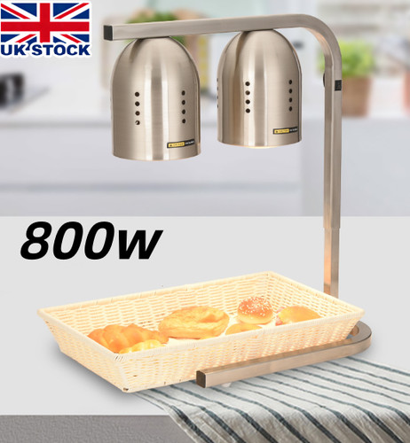 Double headed food warmer heat - double-headed,