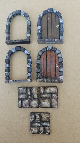 Painted metal dungeons - 4, x