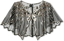 Steve Madden Black Silver Mesh