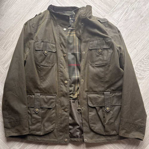 Barbour womens green waxed - barbour,