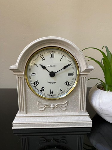 Vintage westclox mantel desk - westclox,
