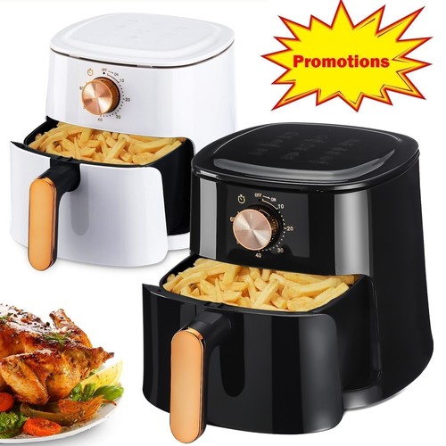 Manual air fryer large - 5.5l,