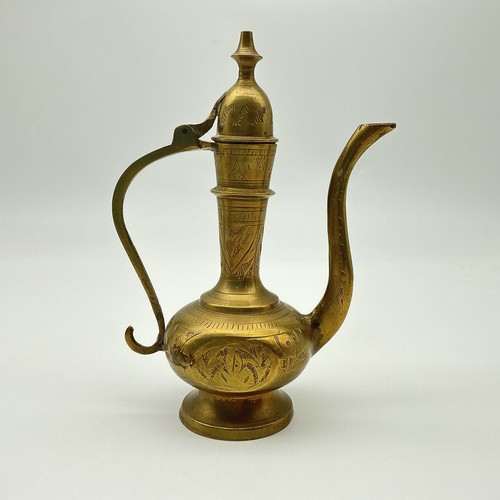 Vintage brass dallah - dallah, coffee