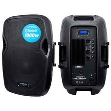 KAM RZ12ABT 12" 250W Portable Bluetooth Active PA Speaker DJ Disco Stage