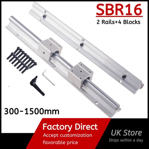 Sbr16 300mm 1500mm linear - 300mm-1500mm,