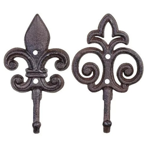 2pc cast iron hanging - hanging, hooks