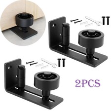 2x Sliding Rail Barn Door