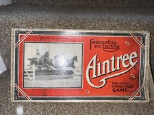 Vintage Board Horse Racing Game Rare Aintree