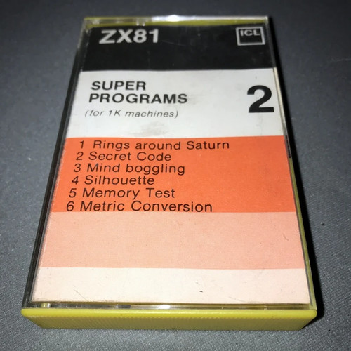 Super programs - programs, 2