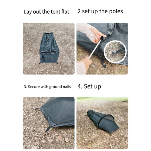 Ultra light bivy tent for - light,