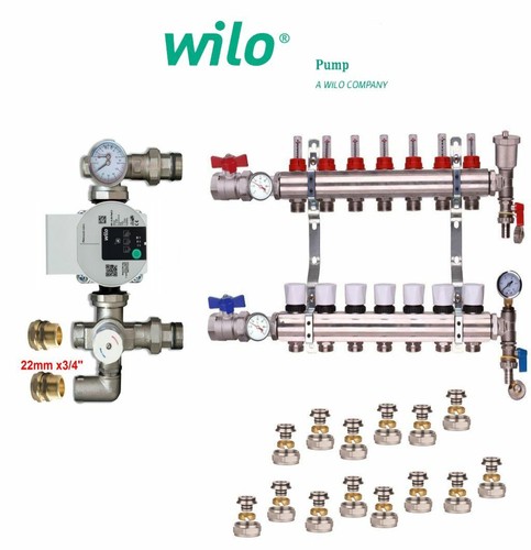 Underfloor heating manifolds - underfloor,