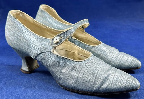 Vintage art deco - blue, silk