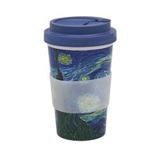 The Leonardo Collection - Van Gogh's Starry Night Design Travel Mug (rPET)