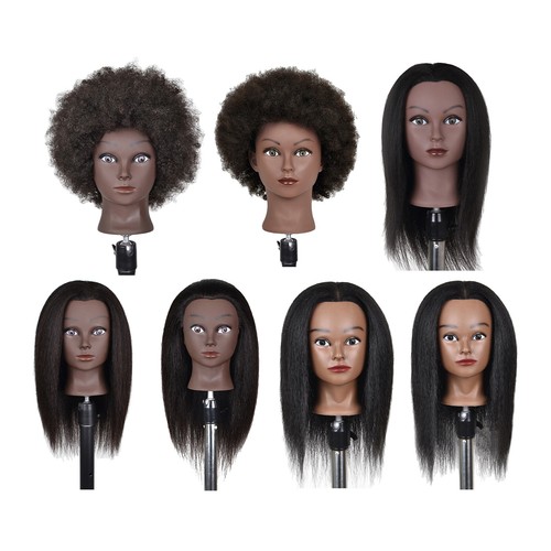 Human hair mannequin head - head, for