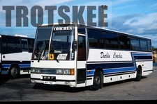 35mm Slide Durbin Bova Europa EL28 Duple WYY752 c1986 Orig