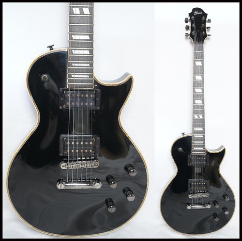 Greco black les paul - black,