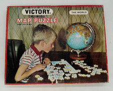Vintage VICTORY Plywood Jigsaw