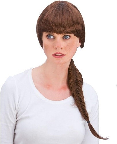 Womens lara croft - lara, wig