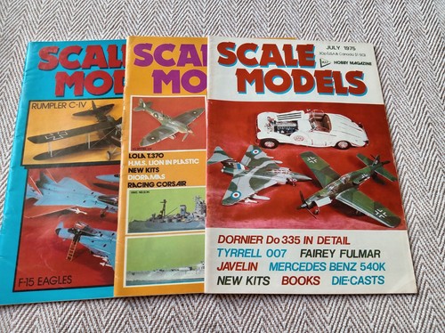 Scale model magazine 1975 - magazine, x