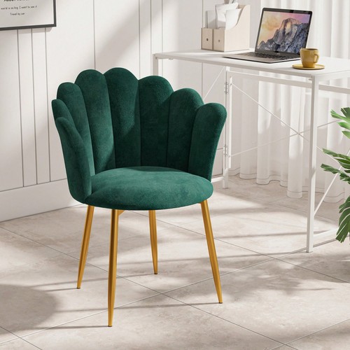 Velvet accent chair vanity - accent,
