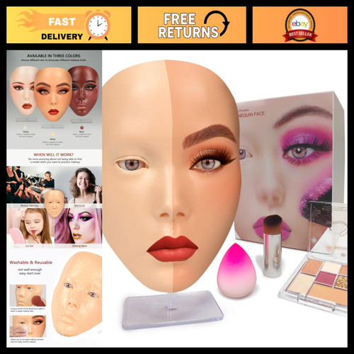 Silicone makeup practice - 5d,