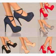 WOMEN SUEDE PLATFORM HIGH