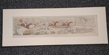 Fox Hunting print "FULL CRY"