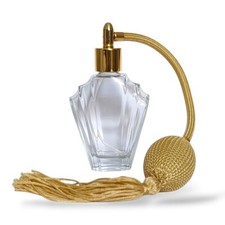 45ml Flair Perfume Atomizer, Gold Pump & Tassel, Gift Box & Funnel (GF) 
