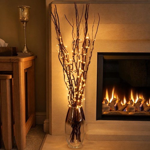 87cm tall brown willow - 87cm,