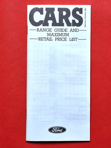 1987 ford page price - 1987,