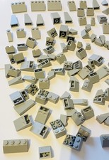 Lego Old Light Grey Roof House