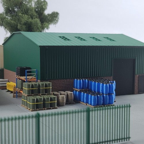 Model railway warehouse - model,