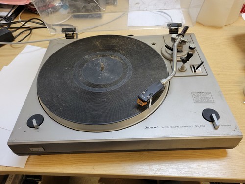 Sansui 232 auto - sansui, auto-return