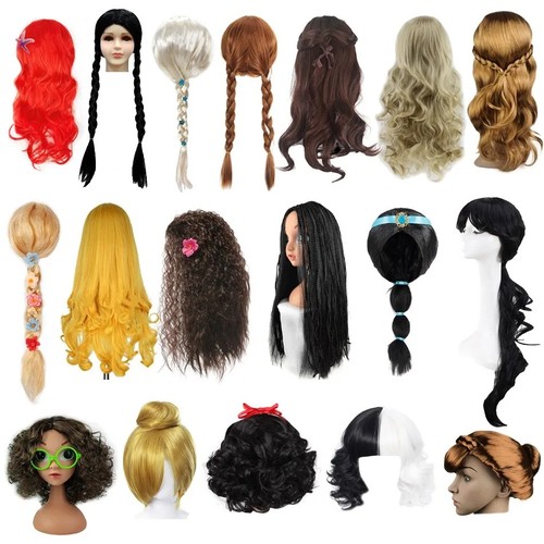 Girls princess wig - wig, fancy