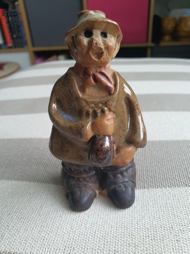 Vintage tremar pottery - vintage, figure