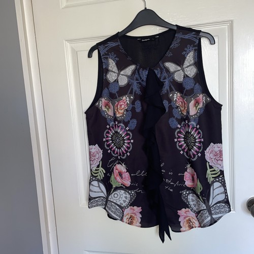 Desigual ladies top - top, black