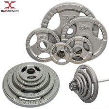 Tri-grip Iron Cast 2" Olympic