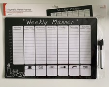 Large magnetic wipeable weekly - large,