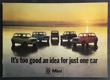 MINI Car RANGE Sales Brochure