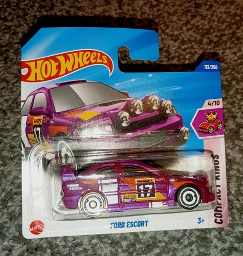 Hotwheels ford escort purple - hotwheels,