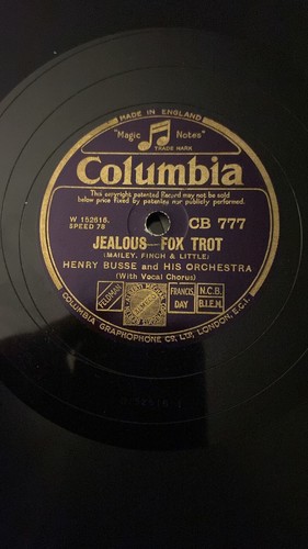 Rare 78rpm record henry - rare, e-,
