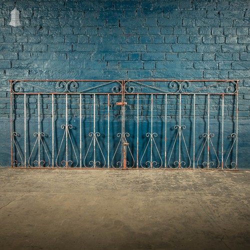 Wrought iron driveway gates - iron,
