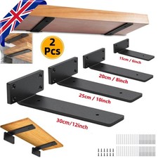 2pc floating shelf brackets - 2pc,